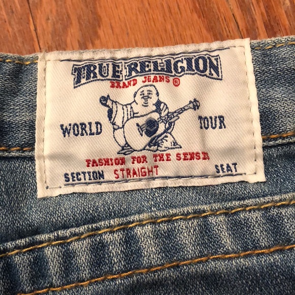 True Religion Straight Leg Boys Jeans Sz 4 - Picture 8 of 8